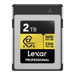 Lexar Professional 2TB CFexpress B-kort med otroliga hastigheter.