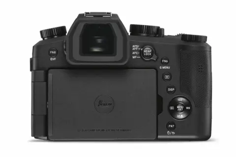 Leica V-Lux 5, en kompaktkamera med elektronisk sökare och vinklingsbar skärm. Perfekt för den kräsne fotografen.
