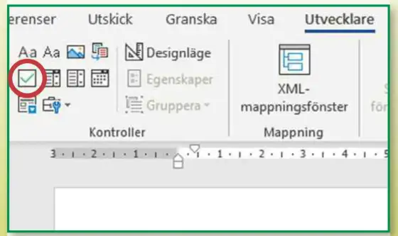 Checklista i Word - Bygg klickbara rutor & proffsiga listor