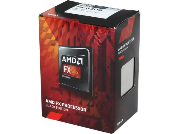 AMD FX 6300 Black Edition-processor i sin originalförpackning. En kraftfull CPU för spel och arbete.